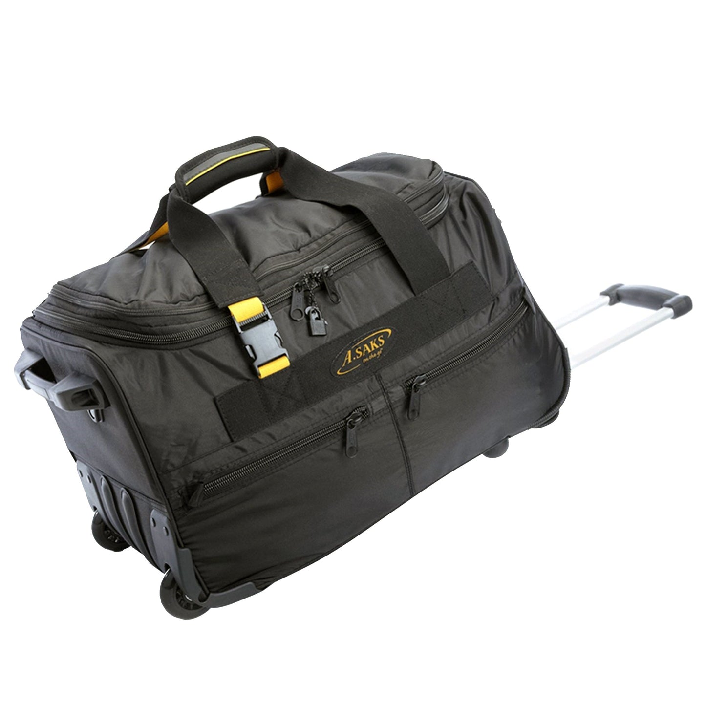 A.Saks 20" Expandable Wheeled Duffel Bag