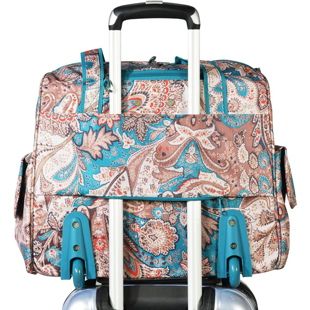 Olympia USA Deluxe Fashion Rolling Overnighter