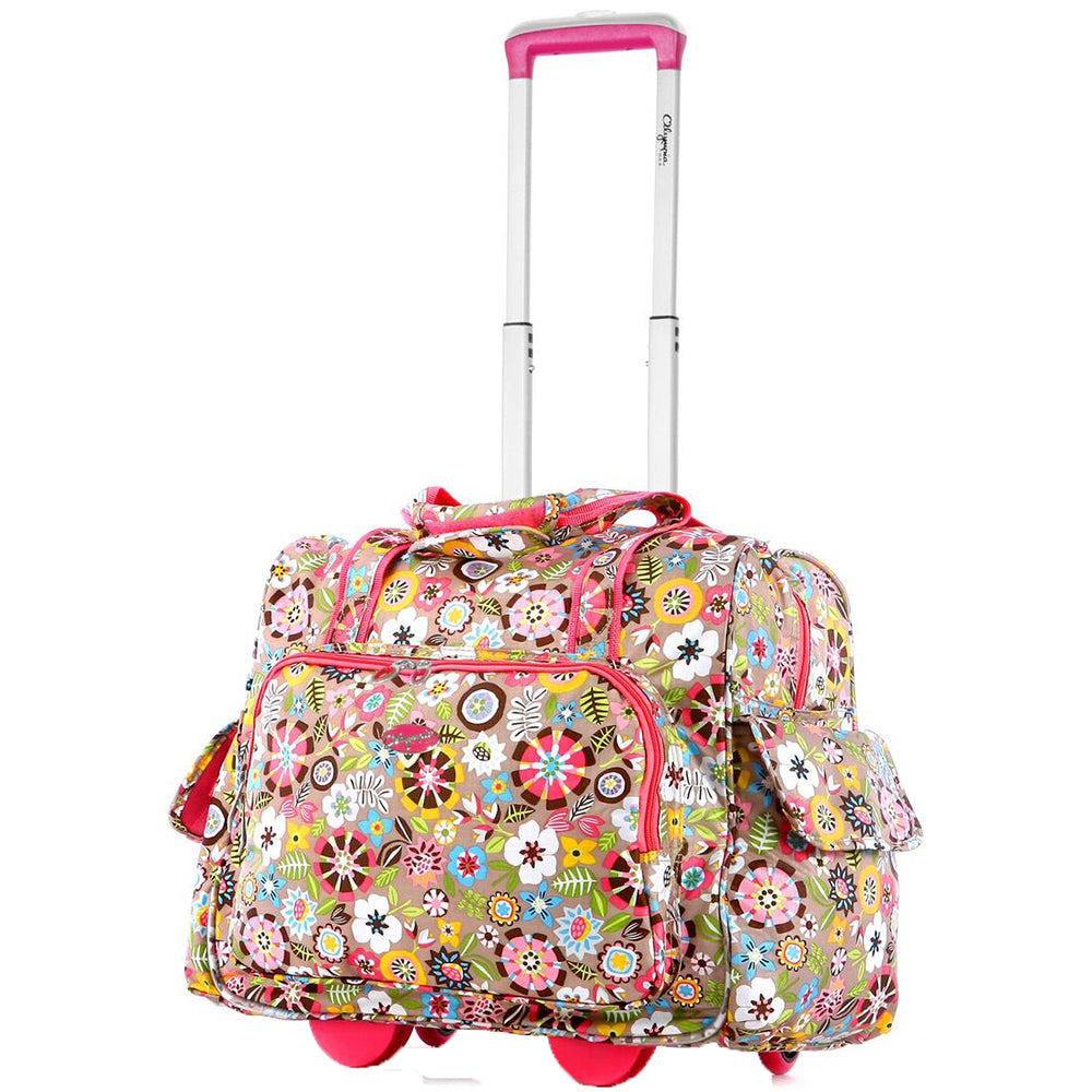 Olympia USA Deluxe Fashion Rolling Overnighter