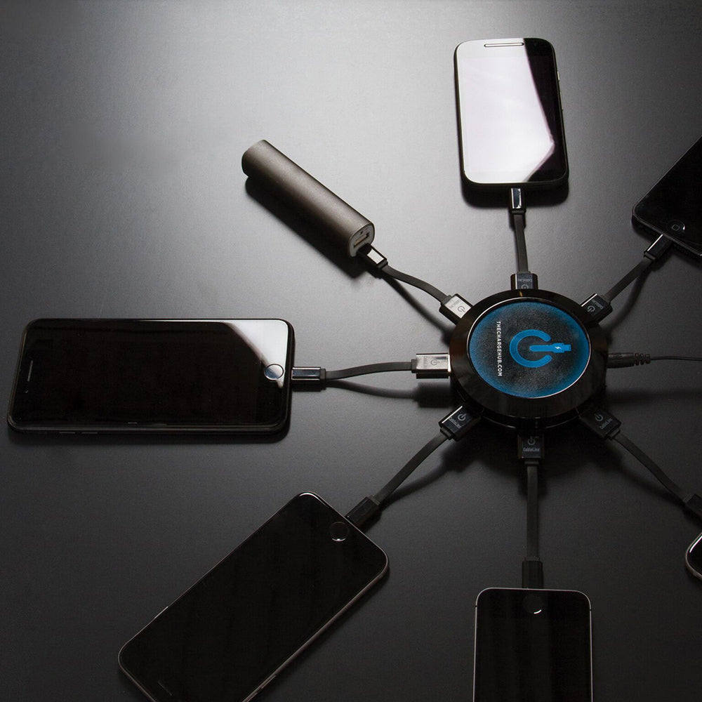 The Charge Hub X7 Super Value Pack 7-Port USB Super Charger