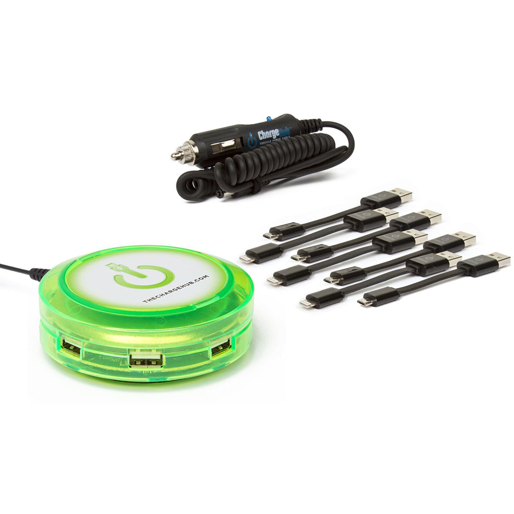 The Charge Hub X7 Super Value Pack 7-Port USB Super Charger