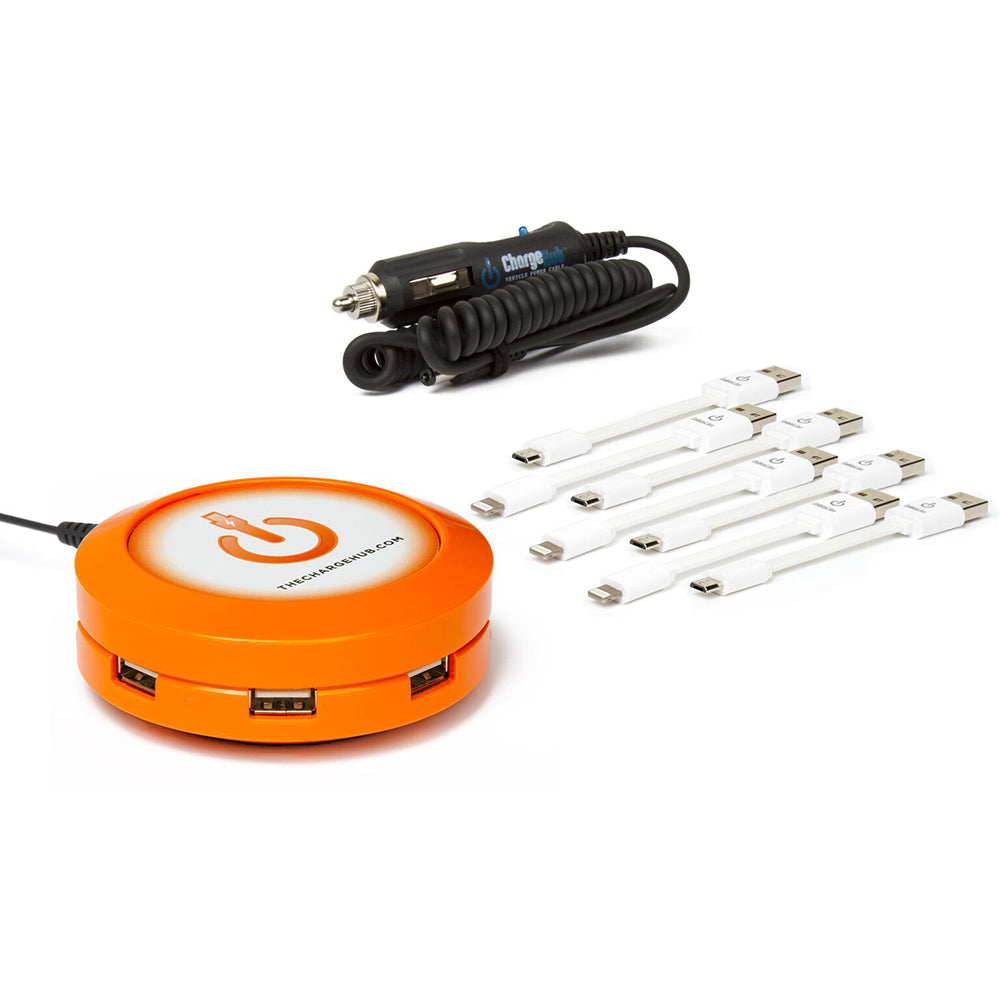 The Charge Hub X7 Super Value Pack 7-Port USB Super Charger