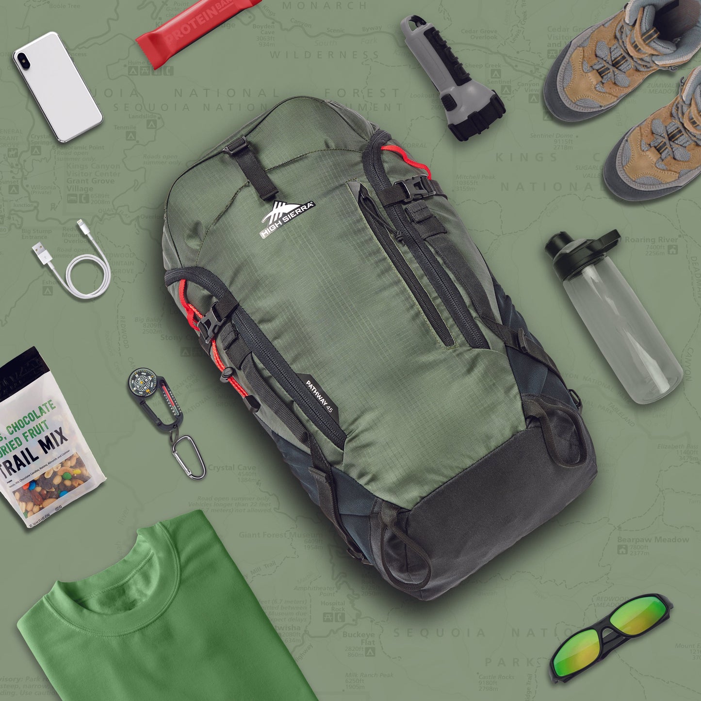 High Sierra Pathway 2.0 45L Backpack