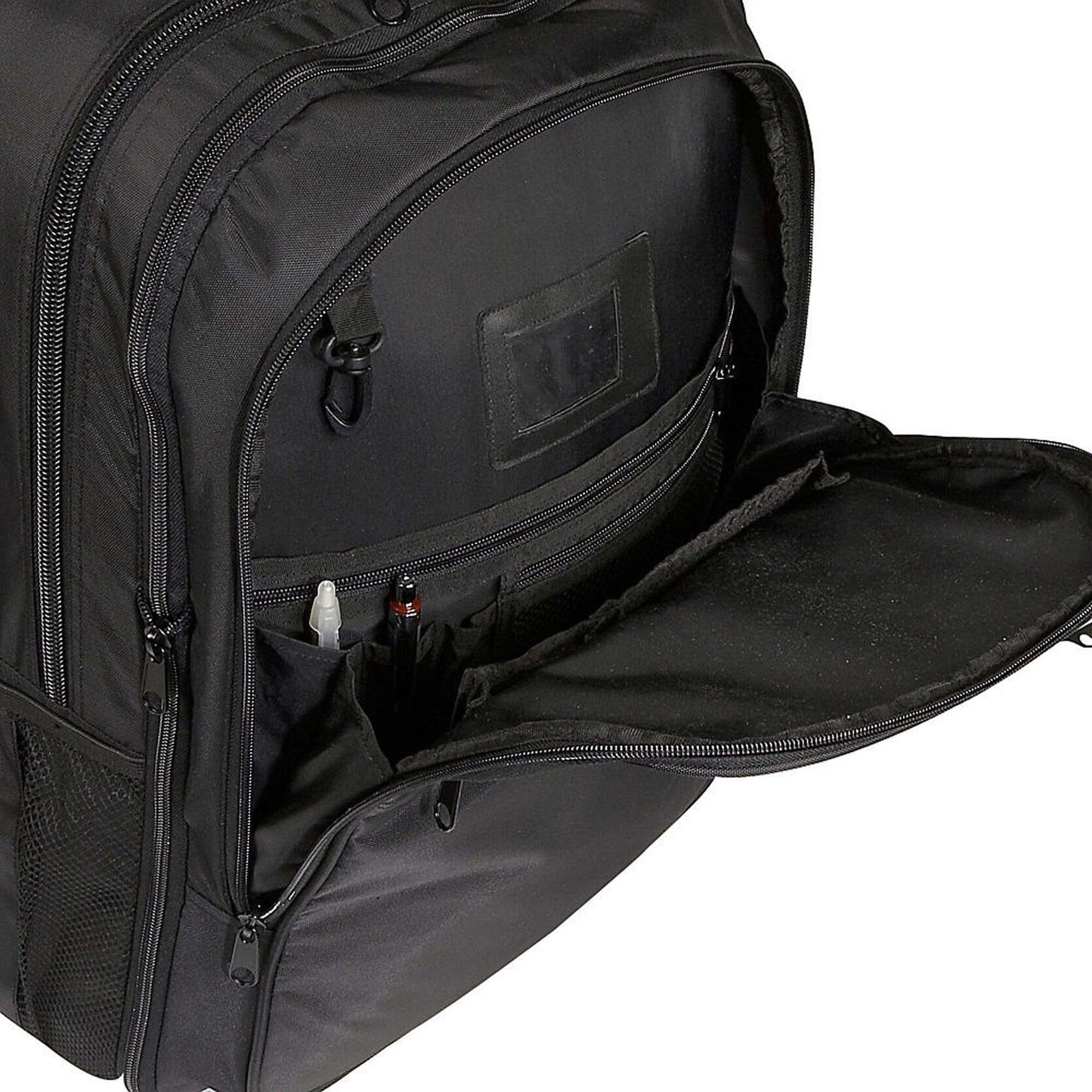 A.Saks Deluxe Expandable Wheeled Laptop Backpack