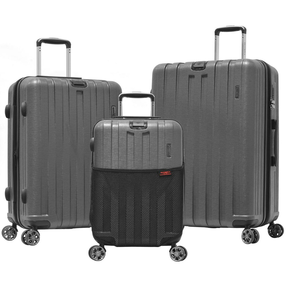 Olympia USA Sidewinder 3 Piece Luggage Set