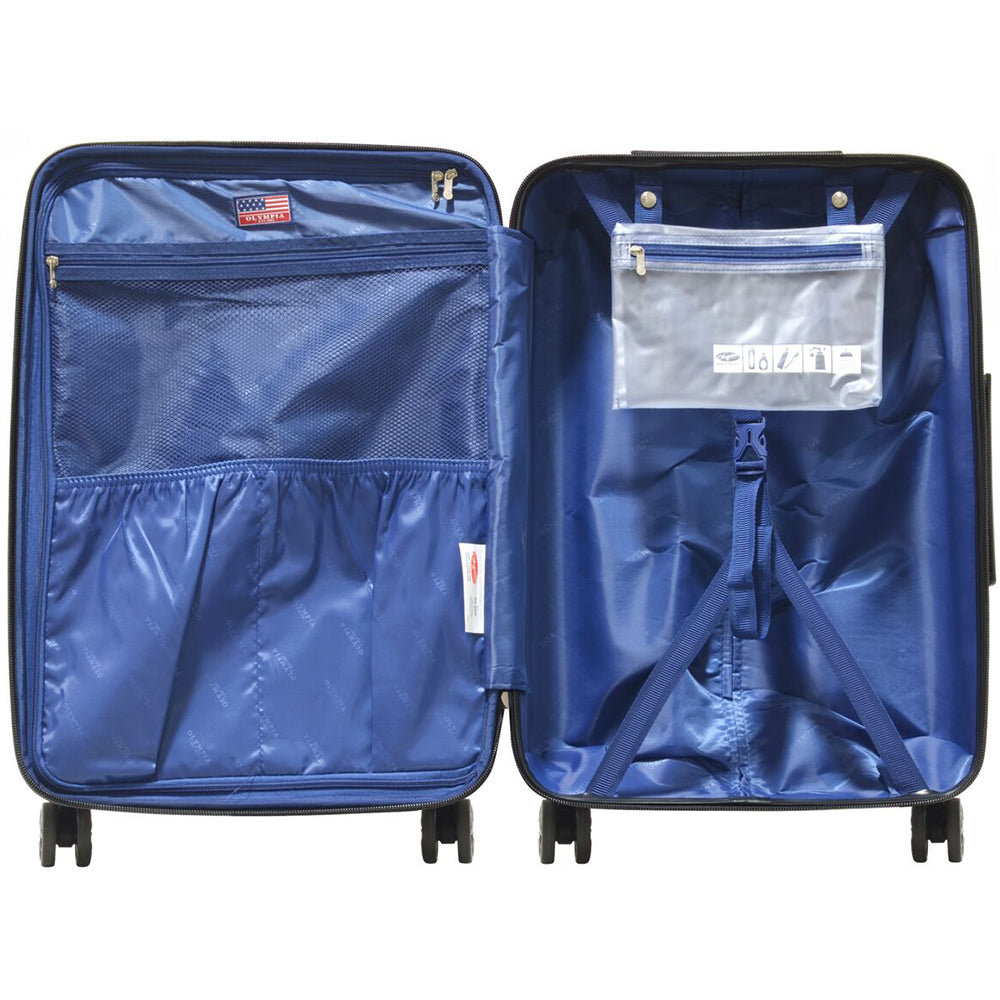 Olympia USA Sidewinder 3 Piece Luggage Set