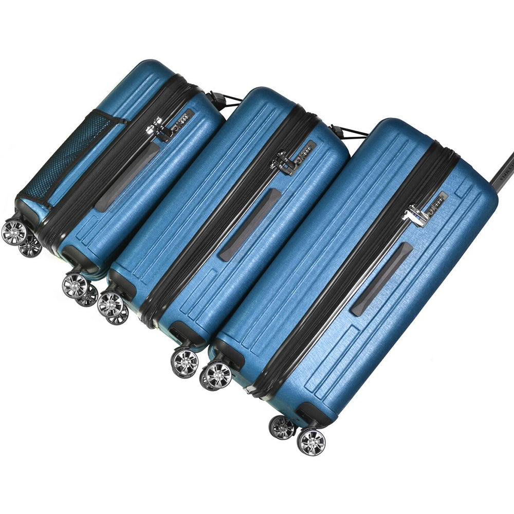 Olympia USA Sidewinder 3 Piece Luggage Set