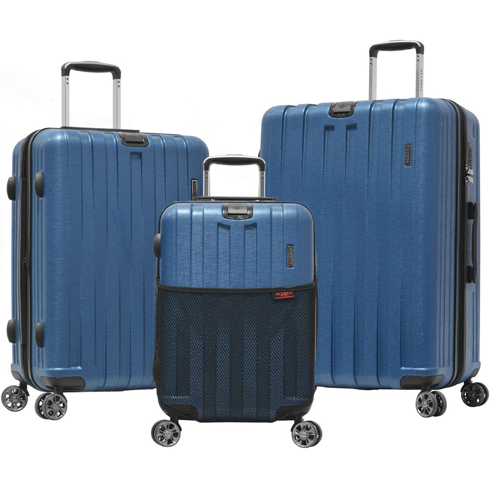 Olympia USA Sidewinder 3 Piece Luggage Set