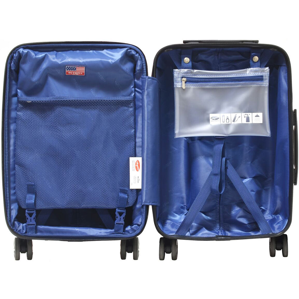 Olympia USA Sidewinder 3 Piece Luggage Set