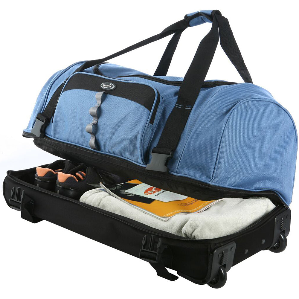 Olympia USA 30" Drop Bottom Rolling Duffel