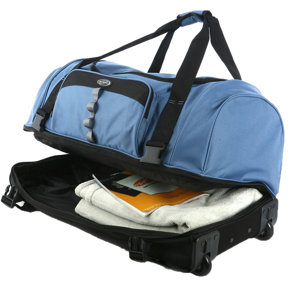 Olympia USA 30" Drop Bottom Rolling Duffel