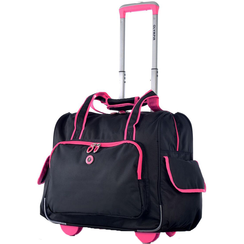 Olympia USA Deluxe Fashion Rolling Overnighter